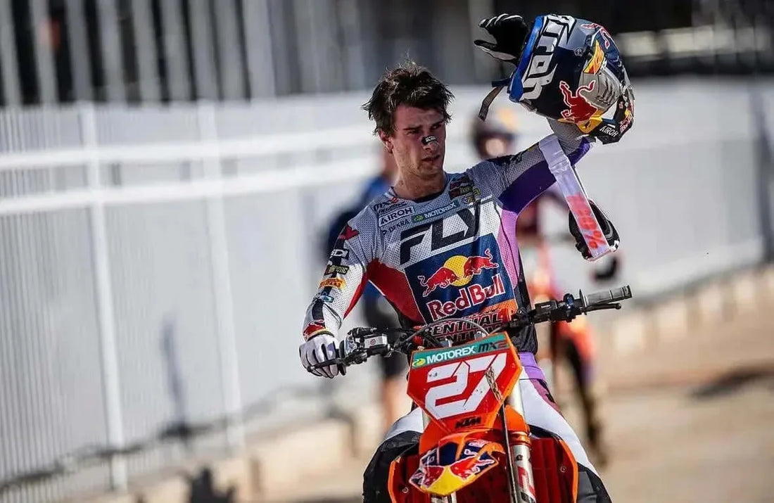 3 raisons pour lesquelles les pilotes de motocross comme Simon Längenfelder utilisent les bandes nasales - BreathersBliss