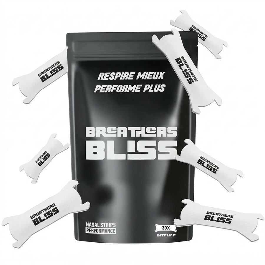 Bandes nasales blanches Intense BreathersBliss.