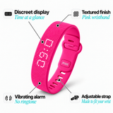 RISE pink wristband — design