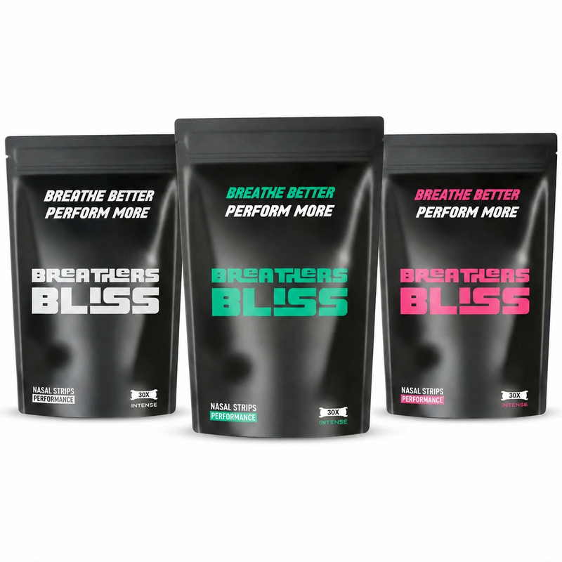 Pack Trio Couleurs de bandes nasales BreathersBliss.