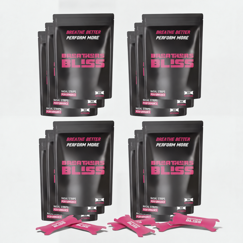 BreathersBliss nasal strips and bundles — English product information.