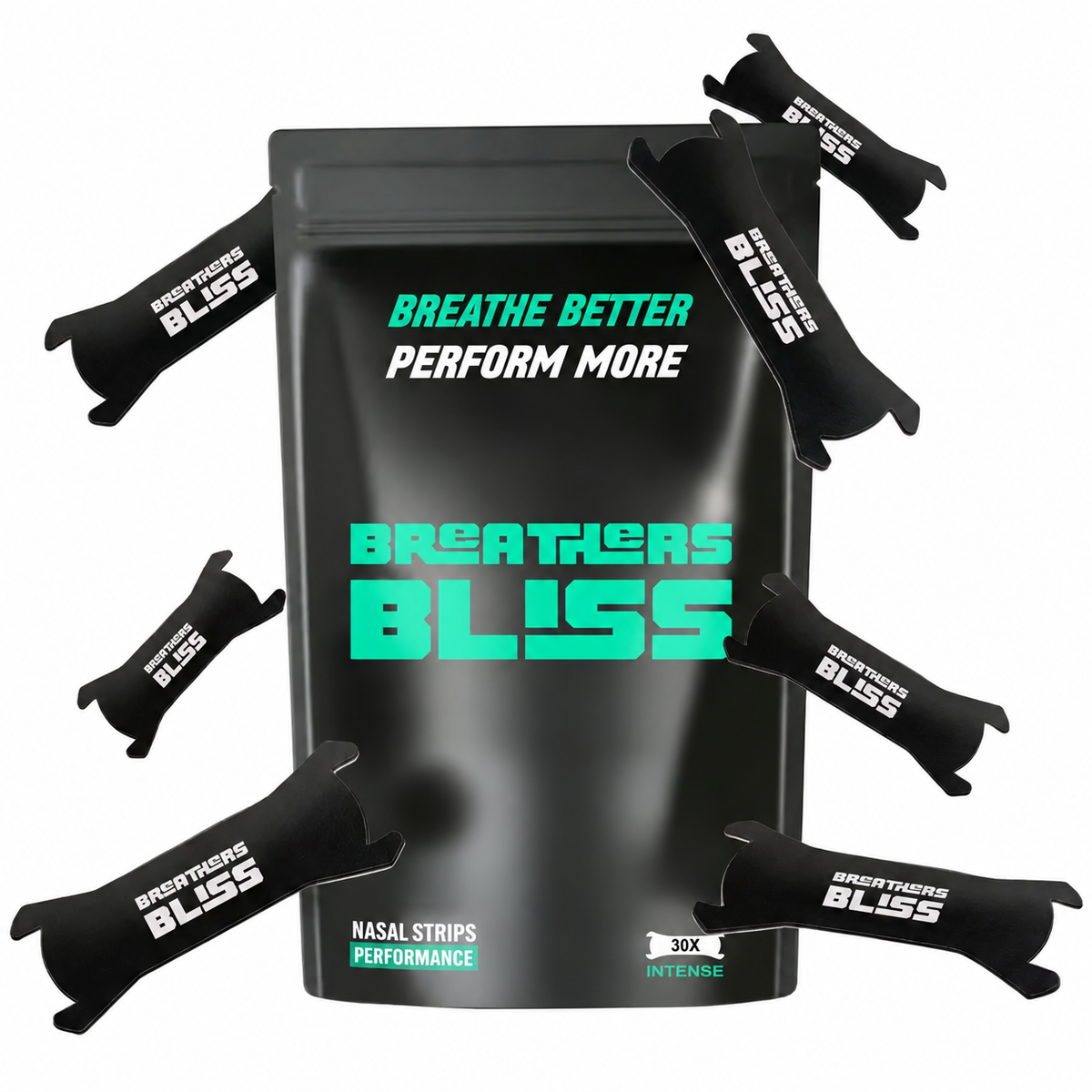 Bandes nasales noires Intense BreathersBliss.