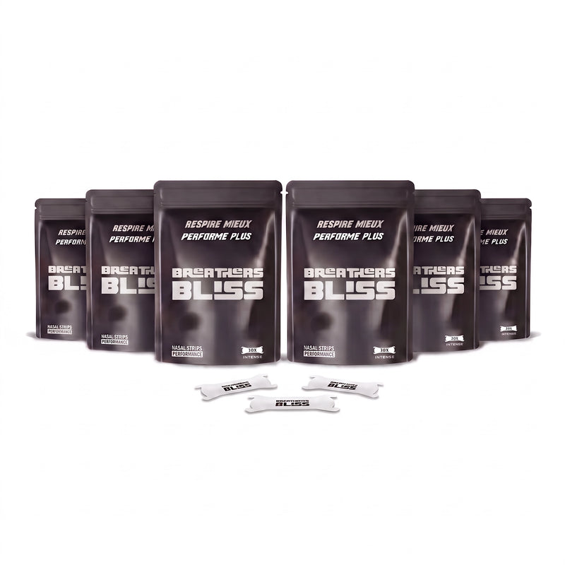 Bandes Nasales Blanches | Pack 6 Mois (6 Sachets)