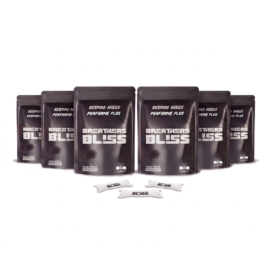 Bandes Nasales Blanches | Pack 6 Mois (6 Sachets)